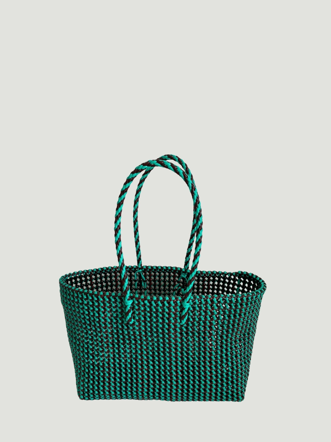 No. 306L - Hand-woven basket bag - large - multicoloured
