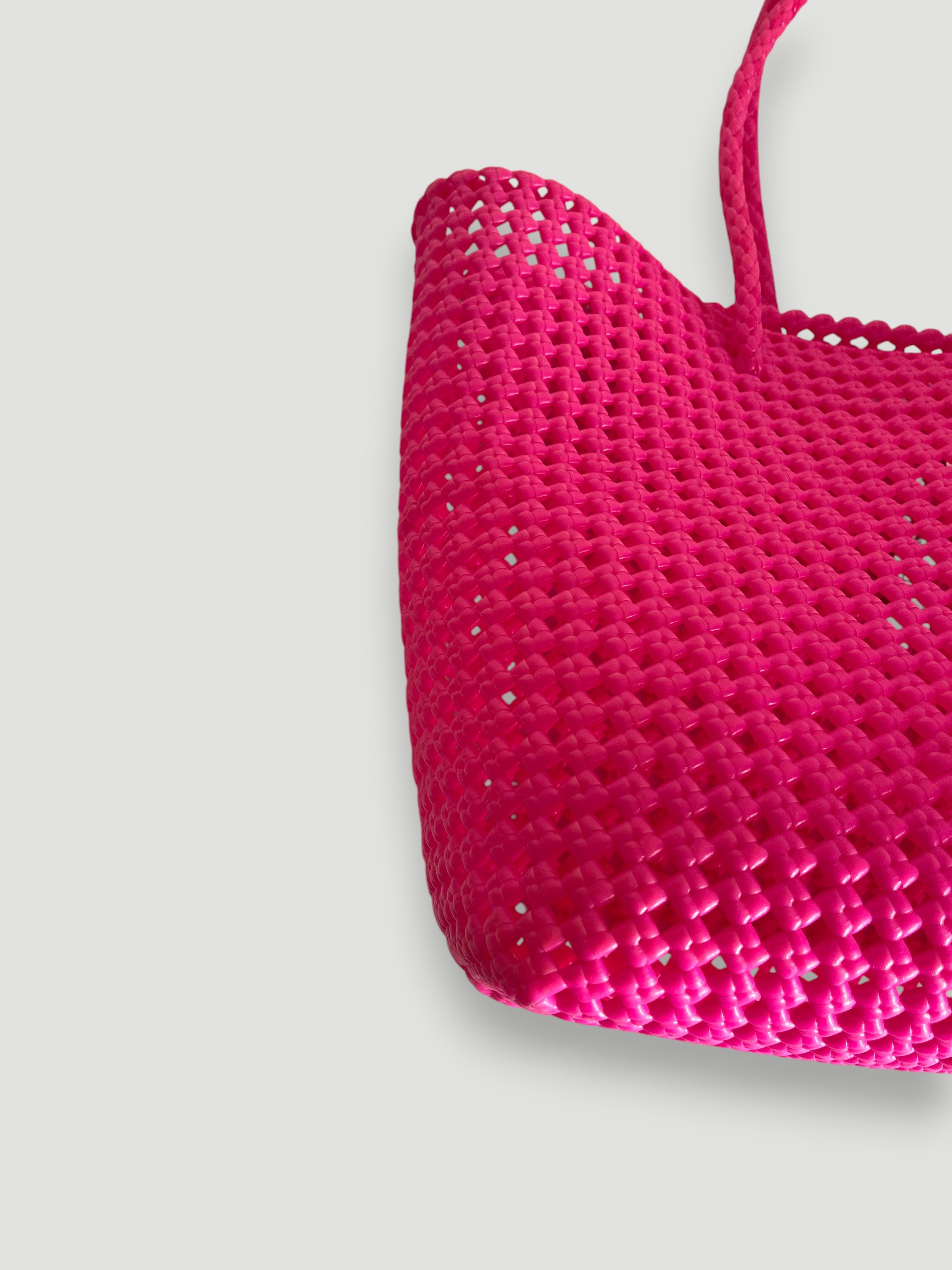 No. 38L bis - ARCHIVE BASKET BAG - LARGE - pink