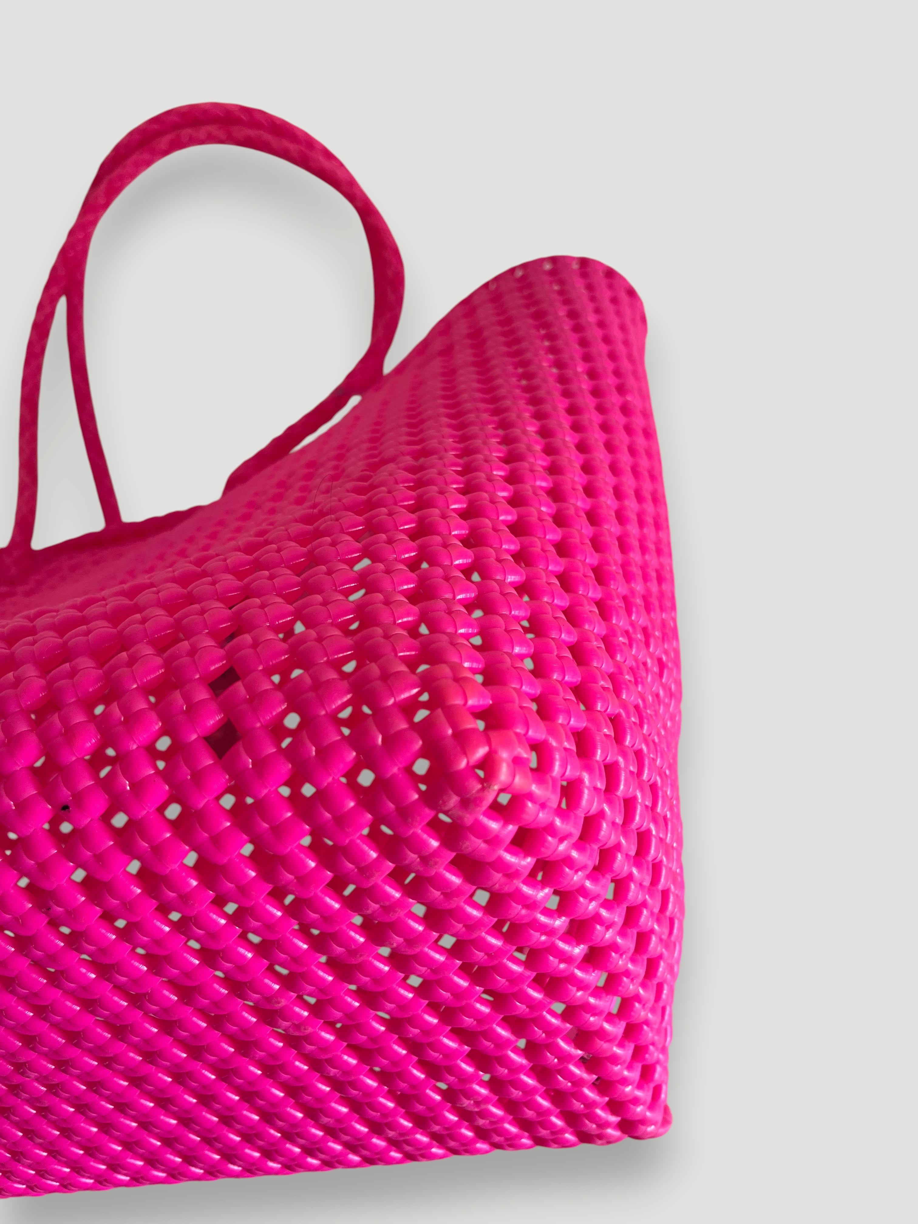 N°38L bis - SAC PANIER ARCHIVES - GRAND - rose