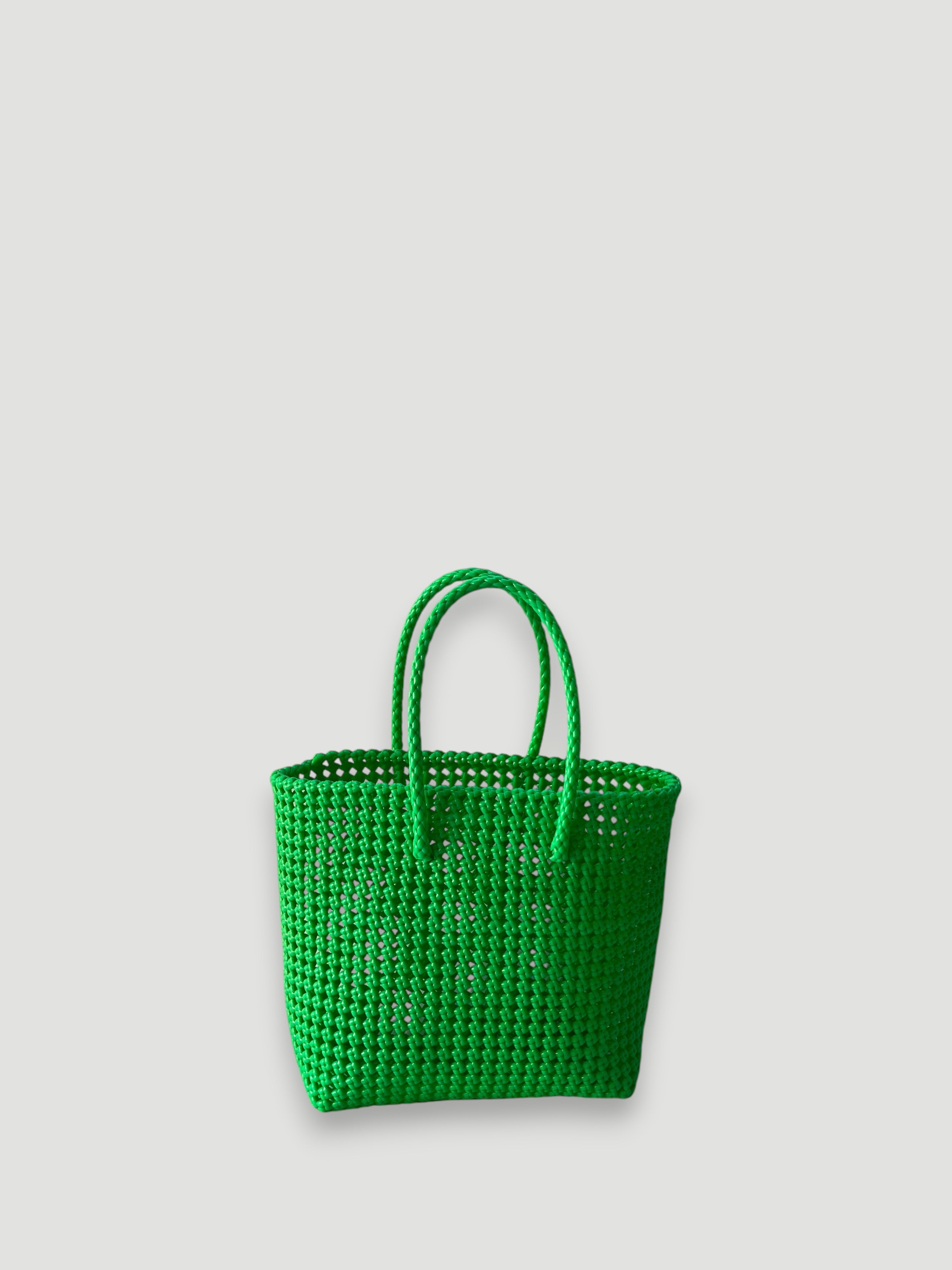 N°41M - SAC PANIER ARCHIVES - MOYEN - vert fluo