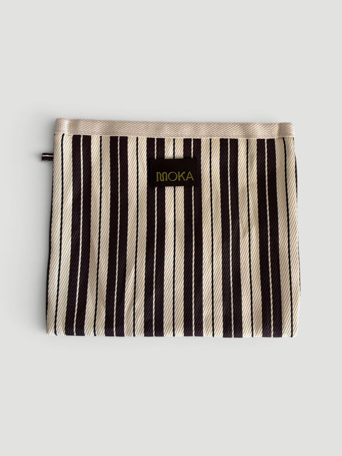 Pochette zippée, grand modèle - TIRAMISU