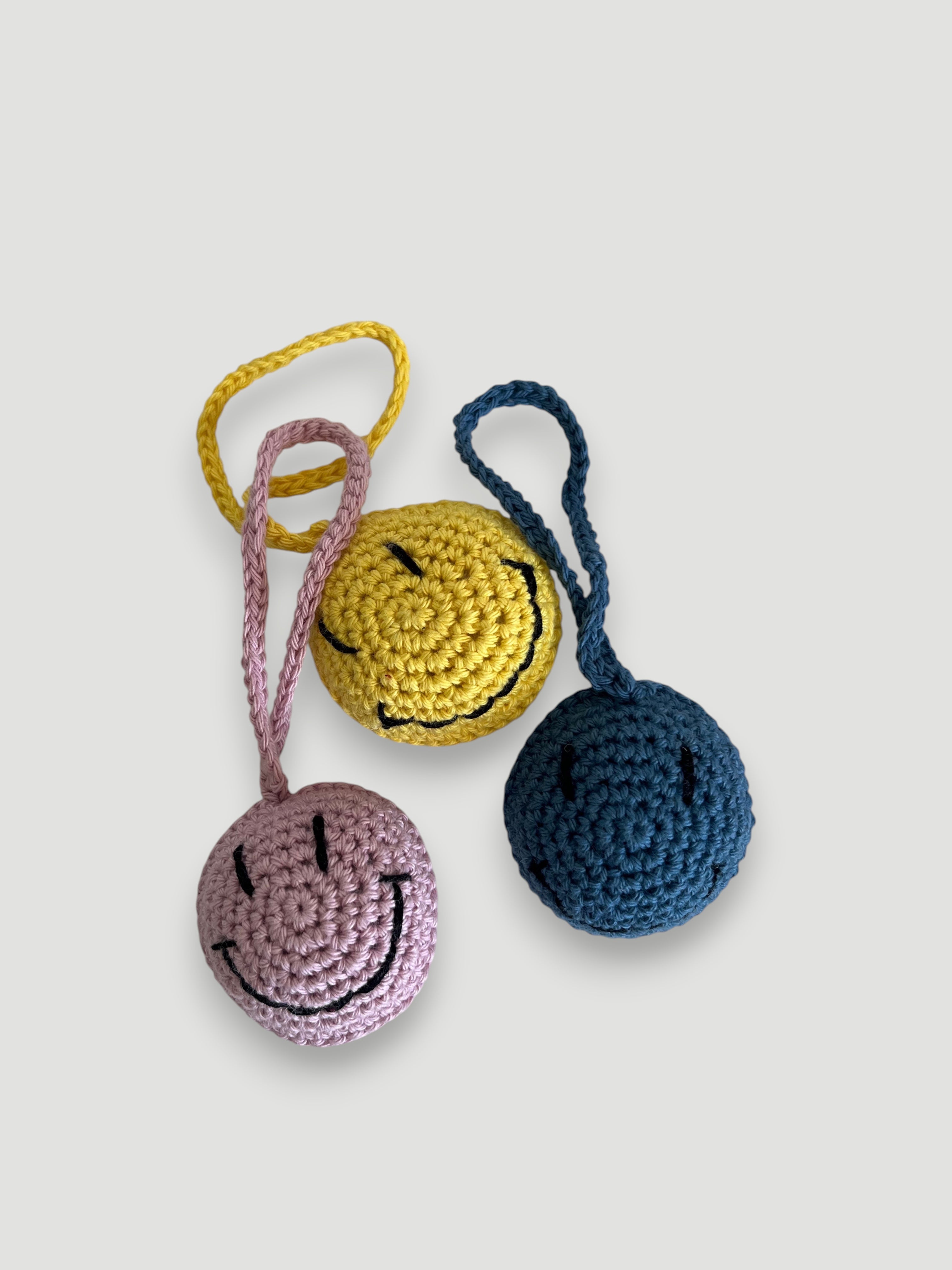 GRI-GRI SMILEY - BLEU PÉTROL