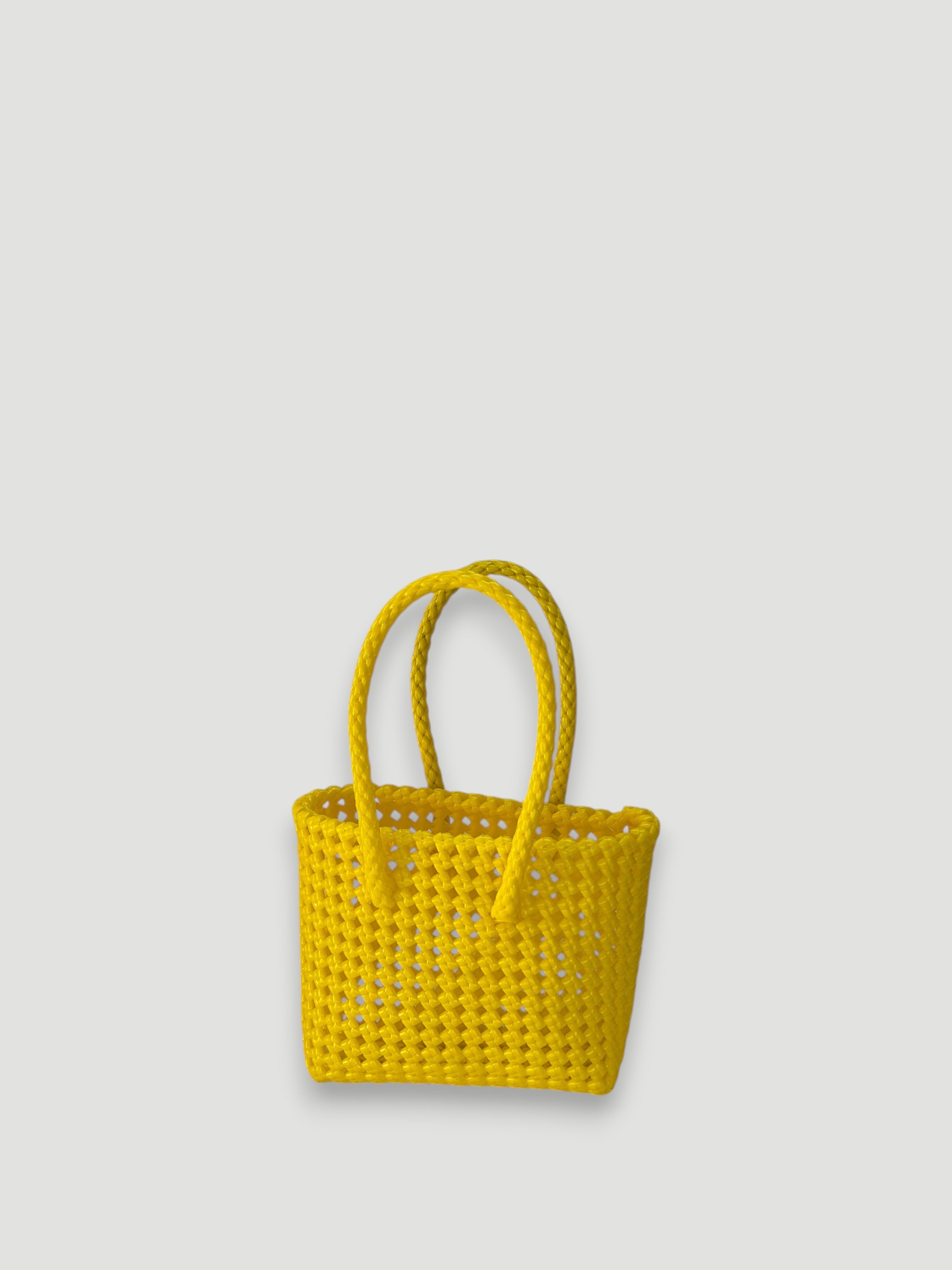 N°207XS - SAC PANIER ARCHIVES - MINI - jaune