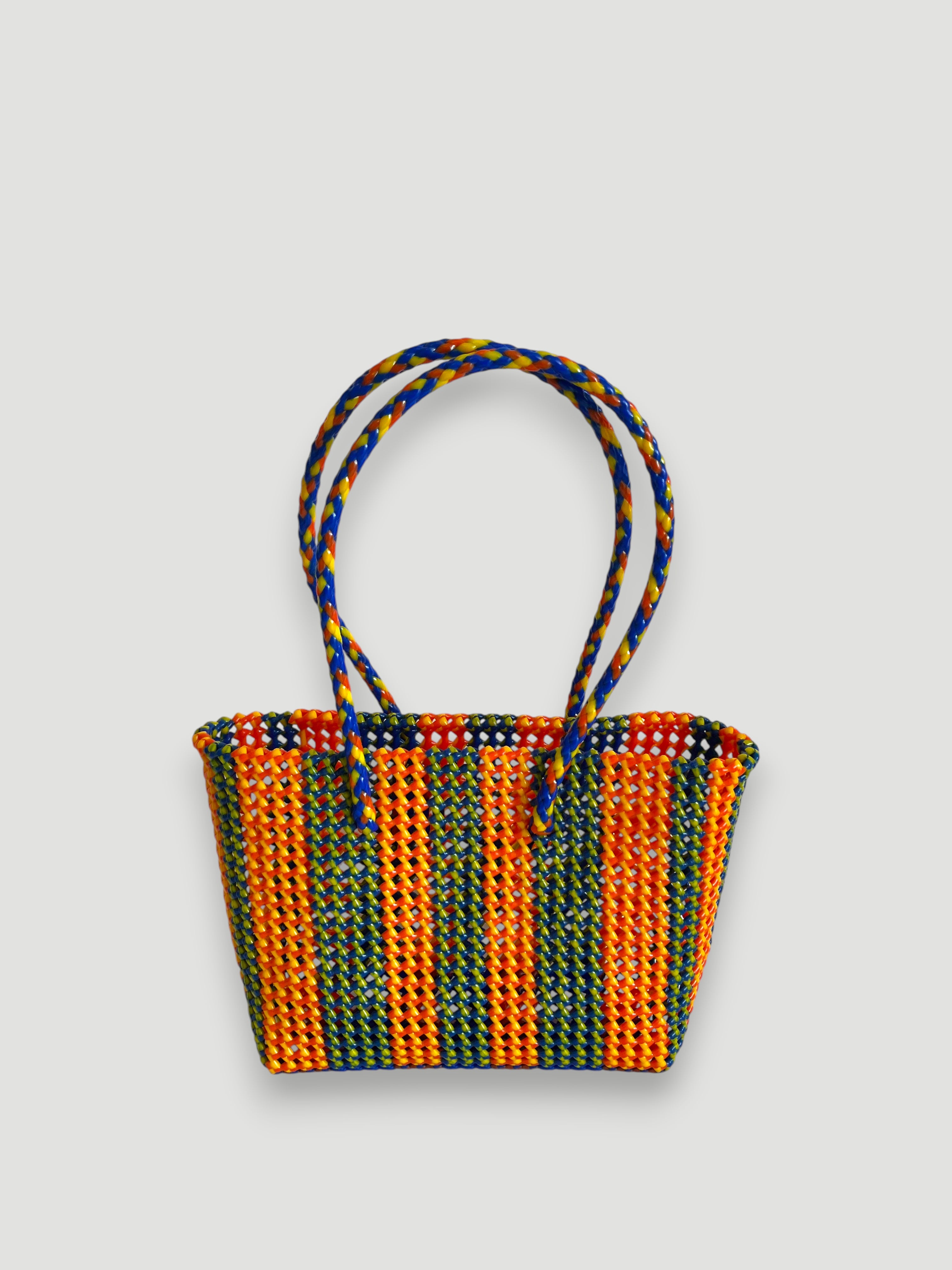 N°400M - SAC PANIER IMPARFAIT - MOYEN - multicolors