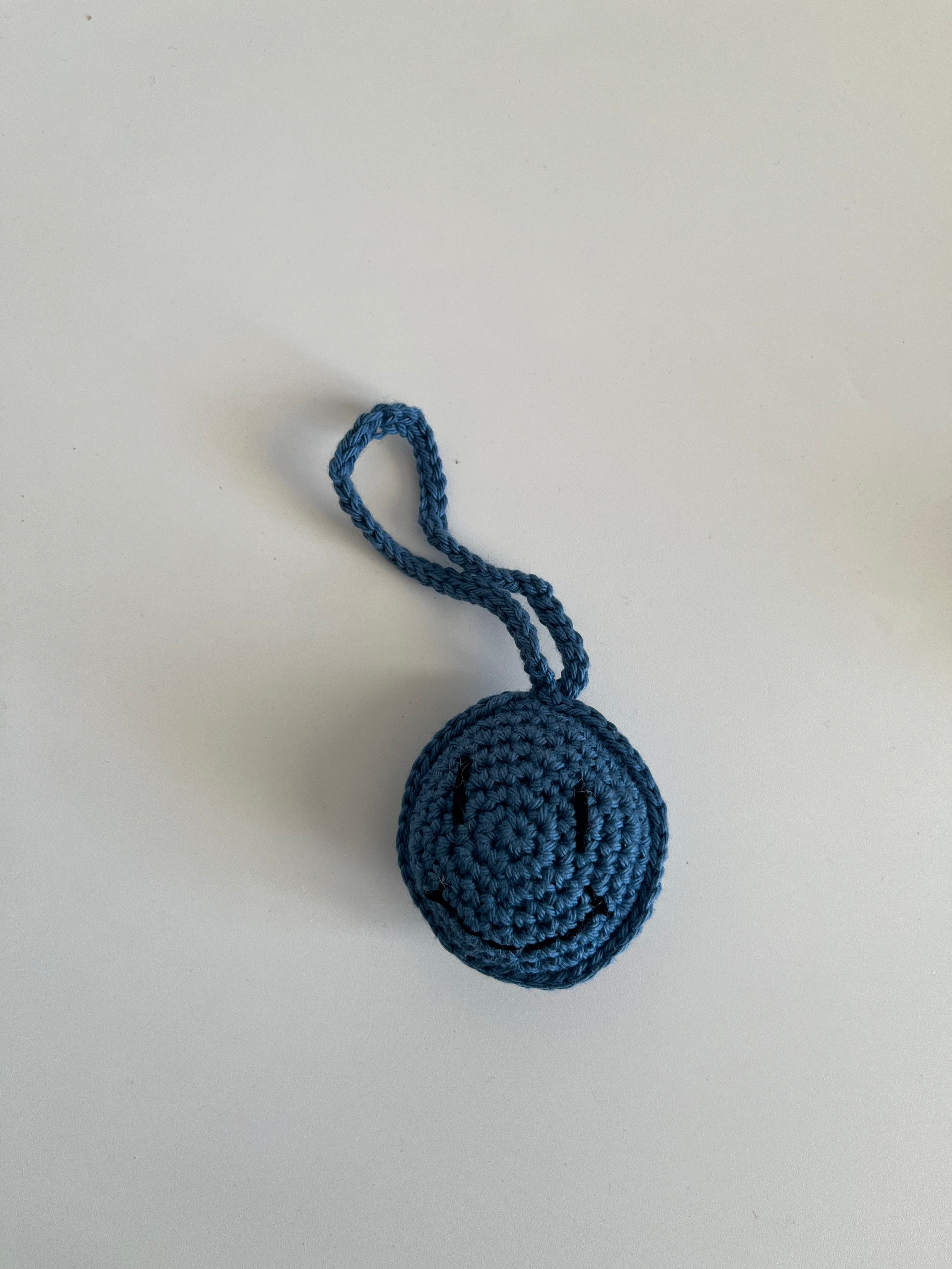 SMILEY CHARM - PETROL BLUE