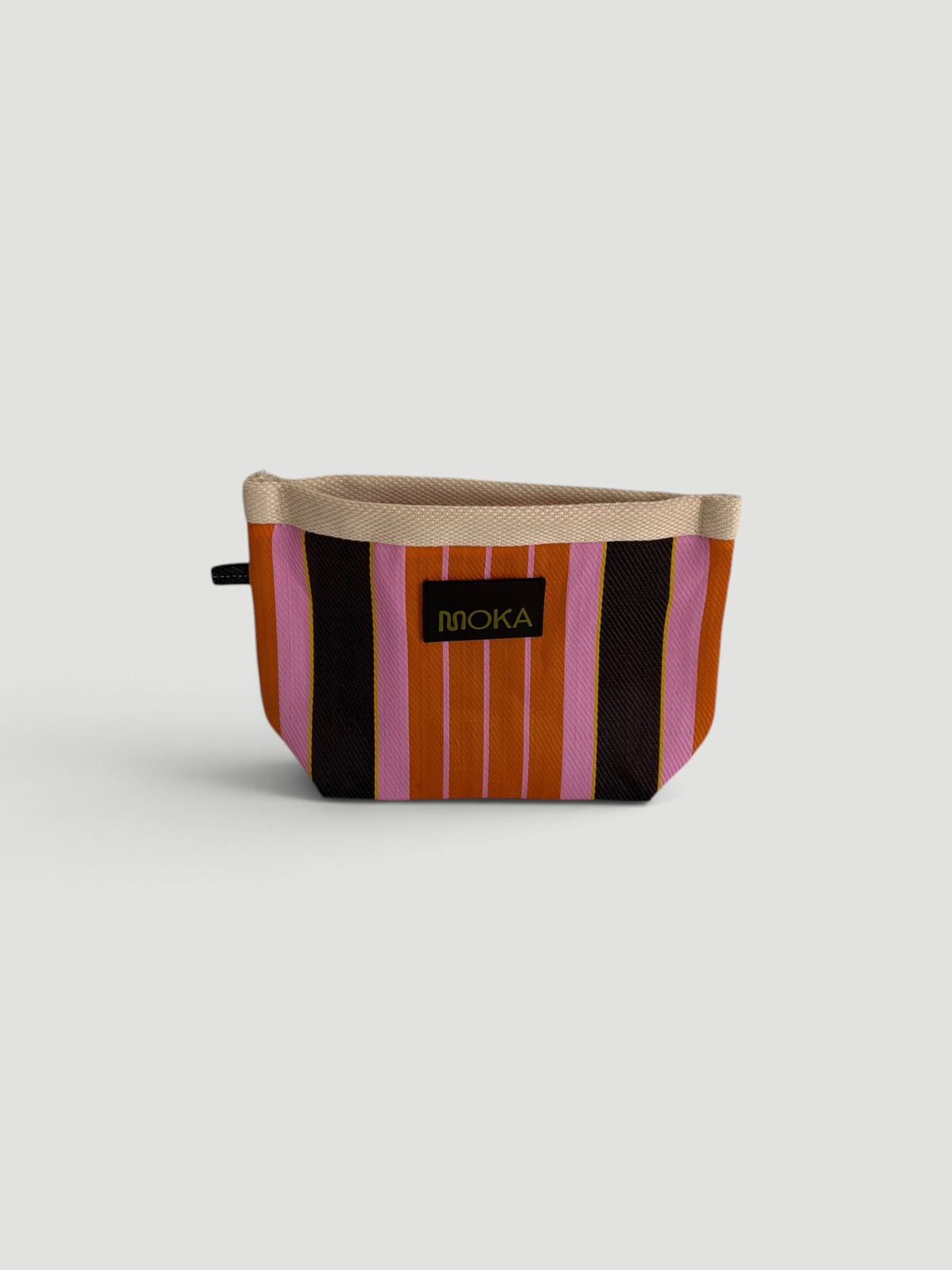 Pochette zippée, petit modèle - TANGERINE