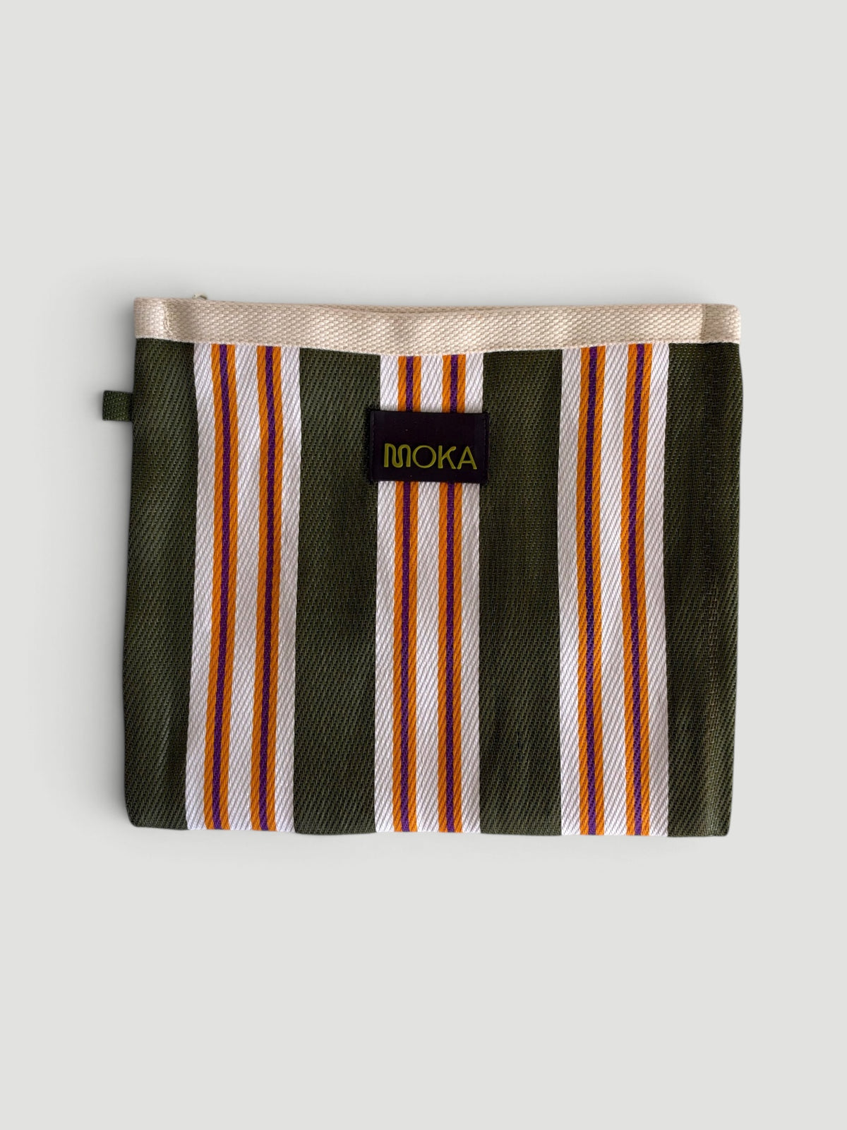 Pochette zippée, grand modèle - AGAVE